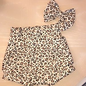 CHEETAH BOW AND BUMMIE